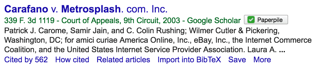 Adding legal cases from Google Scholar